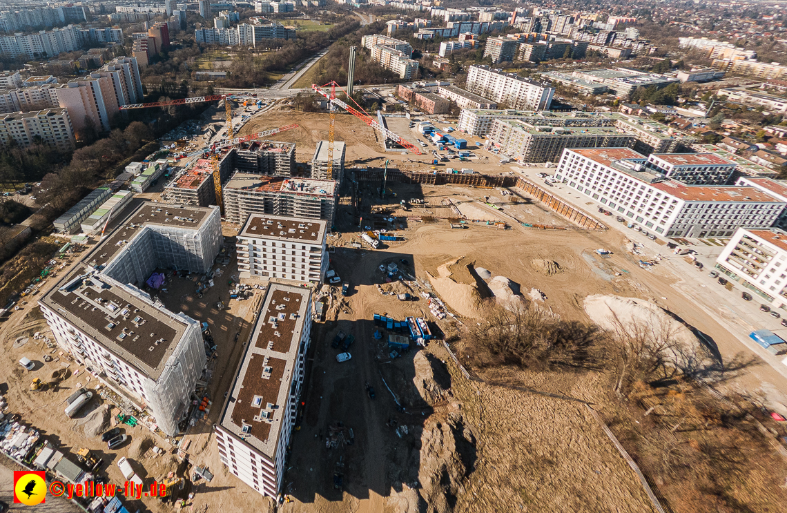 15.02.2023 - Baustell Alexisquartier und Pandion Verde aus der Luft